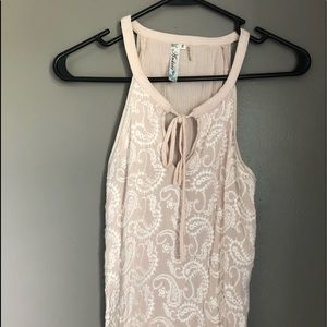 Tank Top with Lace Detail